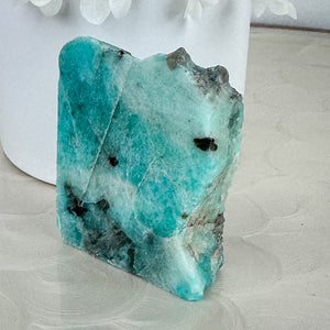 Unique Amazonite Small Slab - Polished Face