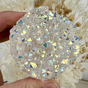 Angel Aura Quartz Cluster - Medium 157g