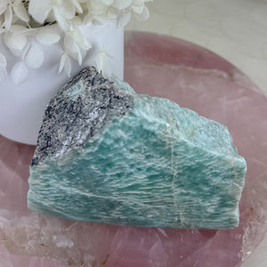 Radiant Amazonite: Polished to Perfection!