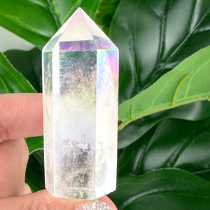 Angel Aura Clear Quartz Towers- Choose Your Own!