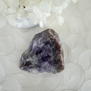 Exquisite Super Seven Natural Point - Half-Polished Masterpiece