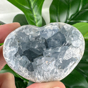 Celestite Heart “Blue Embrace”