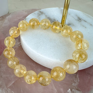 High Quality Citrine Bracelet - Handcrafted Gemstone Jewelry