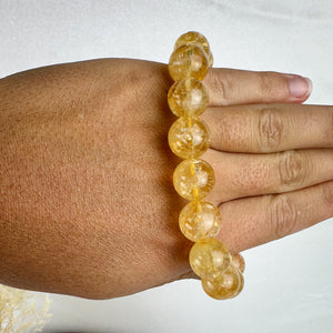 High Quality Citrine Bracelet - Handcrafted Gemstone Jewelry