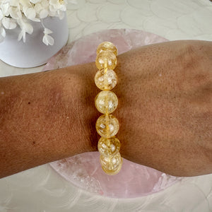 High Quality Citrine Bracelet - Handcrafted Gemstone Jewelry