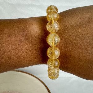 High Quality Citrine Bracelet - Handcrafted Gemstone Jewelry