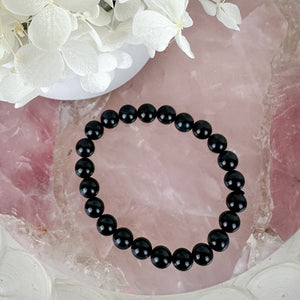 Radiant Rainbow Obsidian Bracelet - Handmade Elegance