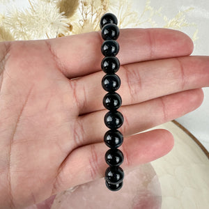 Radiant Rainbow Obsidian Bracelet - Handmade Elegance