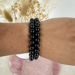 Grounding Black Tourmaline Bracelet - High-Quality Beads