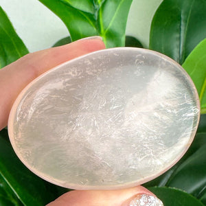 Rose Quartz Palm Stone And Tumbles- Choose Your Own!