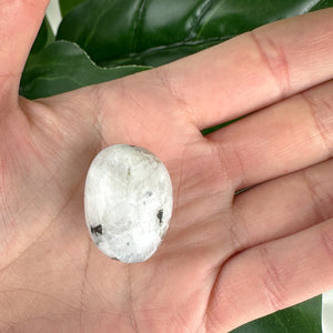 Rainbow Moonstone Tumble | Feminine Energy | Intuition & Protection