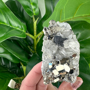 Small Clear Quartz With Pyrite- Choose Your Own