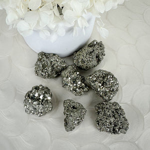 Sparkling Pyrite Cluster - Handpicked With Intention