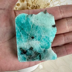 Unique Amazonite Small Slab - Polished Face