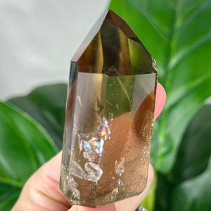 Natural Smoky Citrine Generator | Grounding, Abundance & Protection