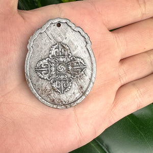 Muonionalusta Meteorite Talisman 36g | Iron Meteorite Pendant