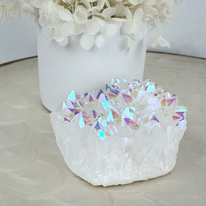 Angel Aura Quartz Cluster - Large 289g