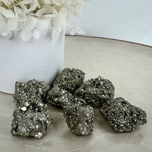 Sparkling Pyrite Cluster - Handpicked With Intention