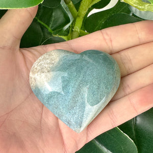Trolleite Crystal Heart | Peaceful Energy & Intuitive Healing