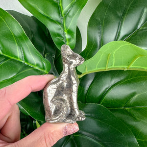Large Pyrite Egyptian Cat