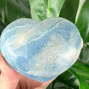 Trolleite Heart Crystal | Calm, Intuition & Spiritual Healing