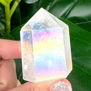 Angel Aura Clear Quartz Towers- Choose Your Own!