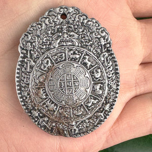 Muonionalusta Meteorite Talisman 36g | Iron Meteorite Pendant