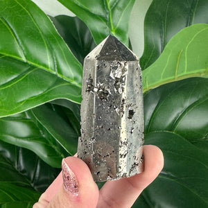 High Quality Pyrite Tower 98grams