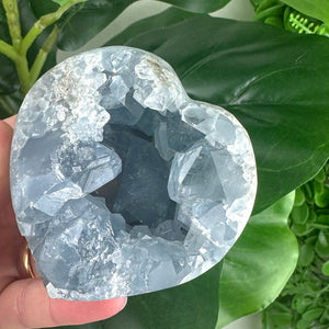 Celestite Heart “Celestial Comfort”