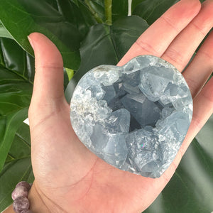 Celestite Heart “Celestial Comfort”