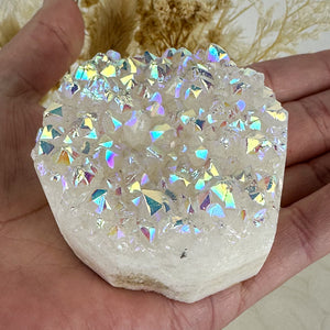 Angel Aura Quartz Cluster - Medium 157g