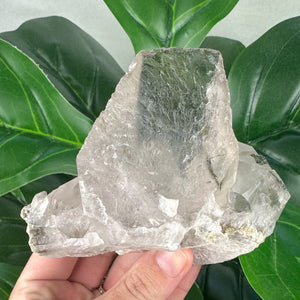 Premium Epidote in Quartz Cluster | Manifestation & Healing Energy
