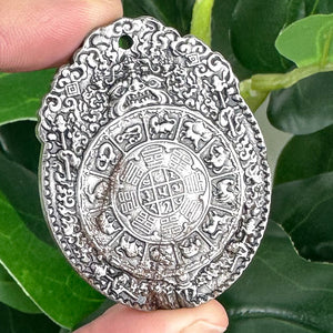 Muonionalusta Meteorite Talisman 36g | Iron Meteorite Pendant
