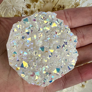 Angel Aura Quartz Cluster - Medium 157g