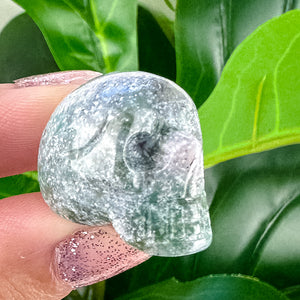 Mini Crystal Skulls | Choose Your Crystal | Spiritual Decor