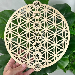 Crystal Grid Board | Manifestation & Spiritual Healing Tool