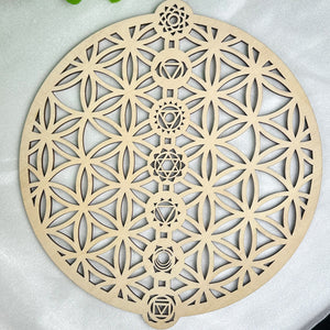 Crystal Grid Board | Manifestation & Spiritual Healing Tool