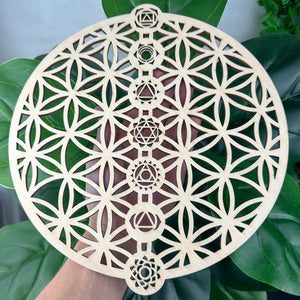 Crystal Grid Board | Manifestation & Spiritual Healing Tool