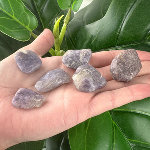Lepidolite Tumbled Stone | Calm & Stress Relief | Healing Crystal