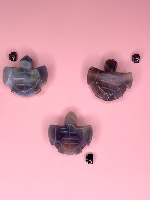 Agate Druzy Turtles