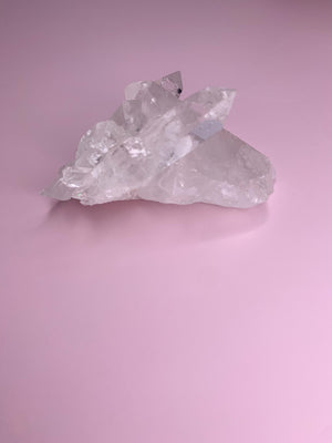 Natural Clear Quartz Cluster