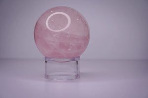 Large Rose Quartz Sphere