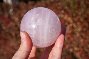 Large Rose Quartz Sphere