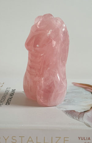 Rose Quartz Naked Angel Crystal