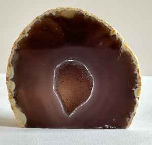 Agate Geode Natural Base cut