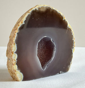 Agate Geode Natural Base cut
