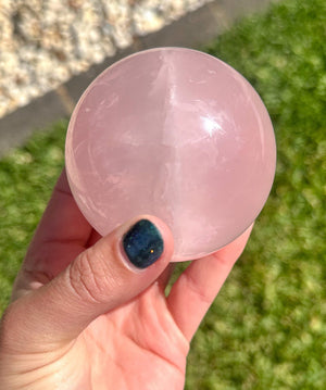 Large Rose Quartz Sphere