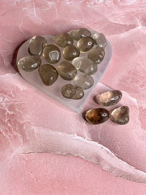 High Quality Smoky Quartz Tumbled Stone