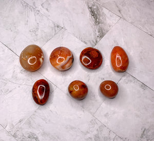 Carnelian Palm Stone