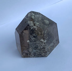 Smoky Quartz with Inclusions Point